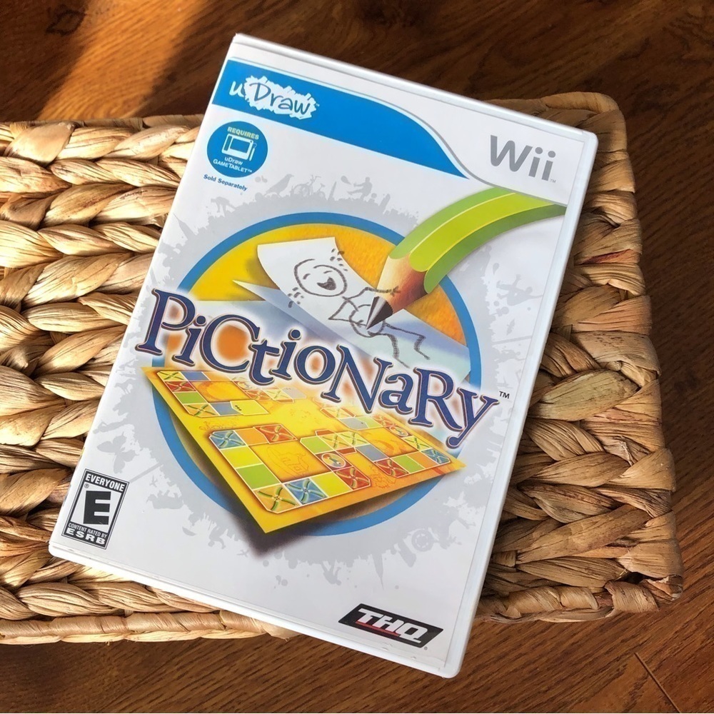 U Draw Pictionary video game for Nintendo Wii